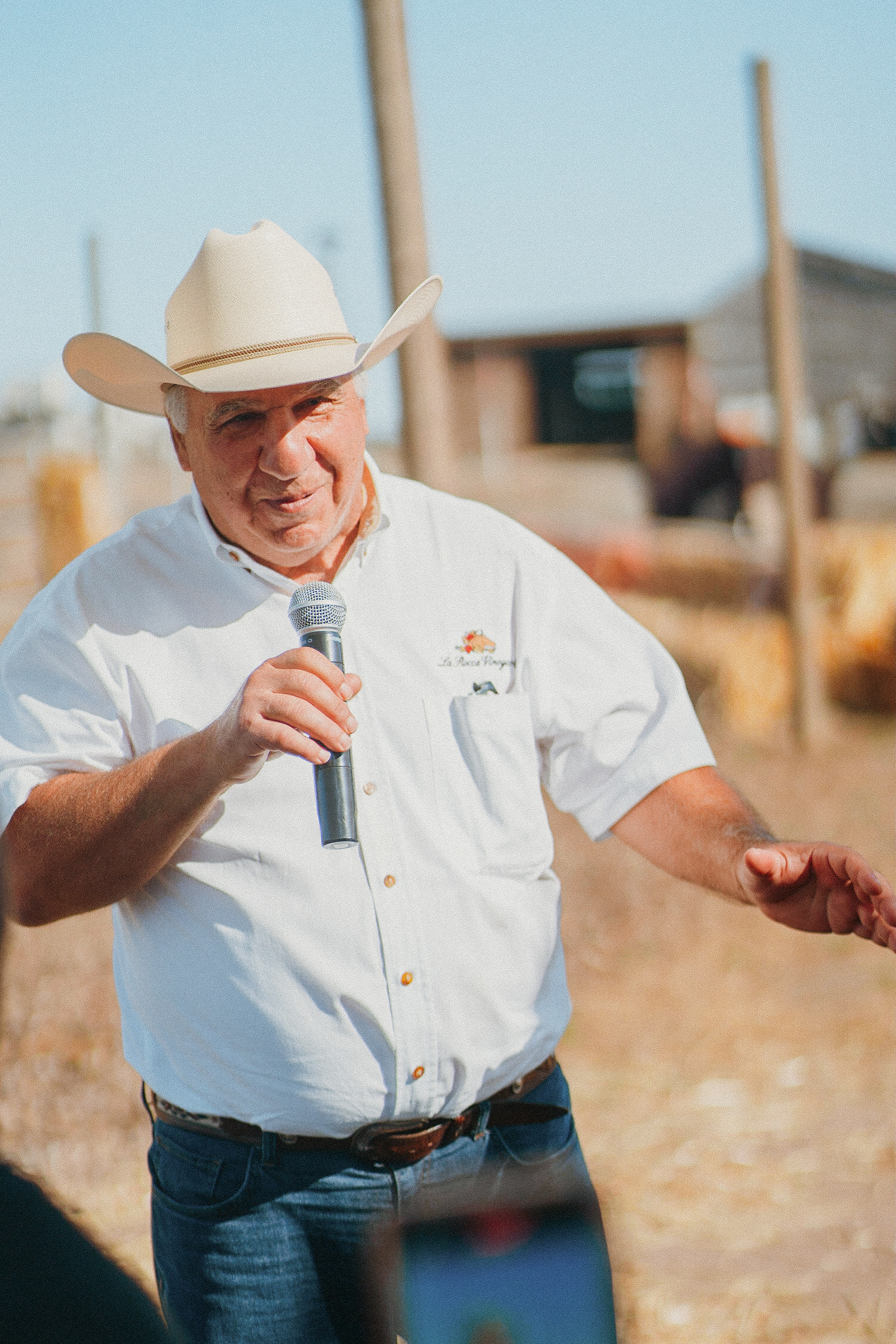 Speaker addressing guests at CCOF 50th Anniversary