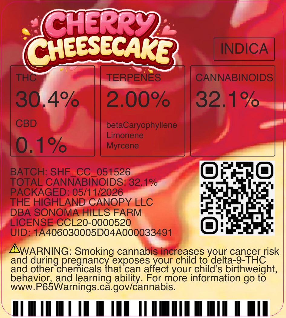 Cherry Cheesecake product