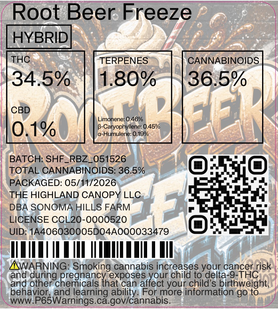 Root Beer Freeze product