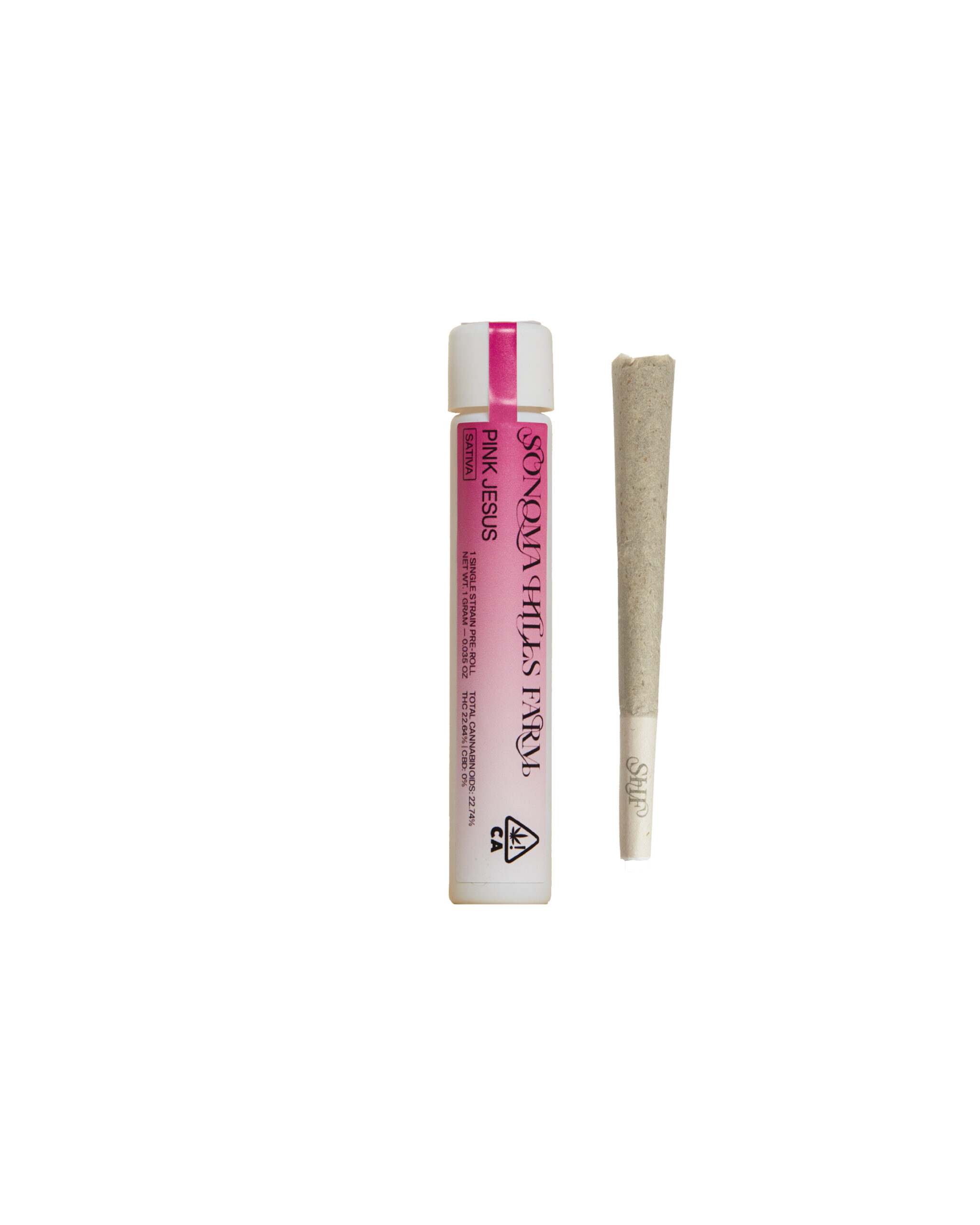 Pink Jesus 1 gram single strain pre-roll